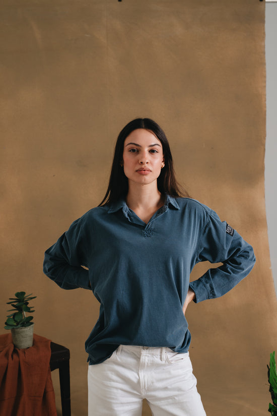 PETROL LONGSLEEVE POLO