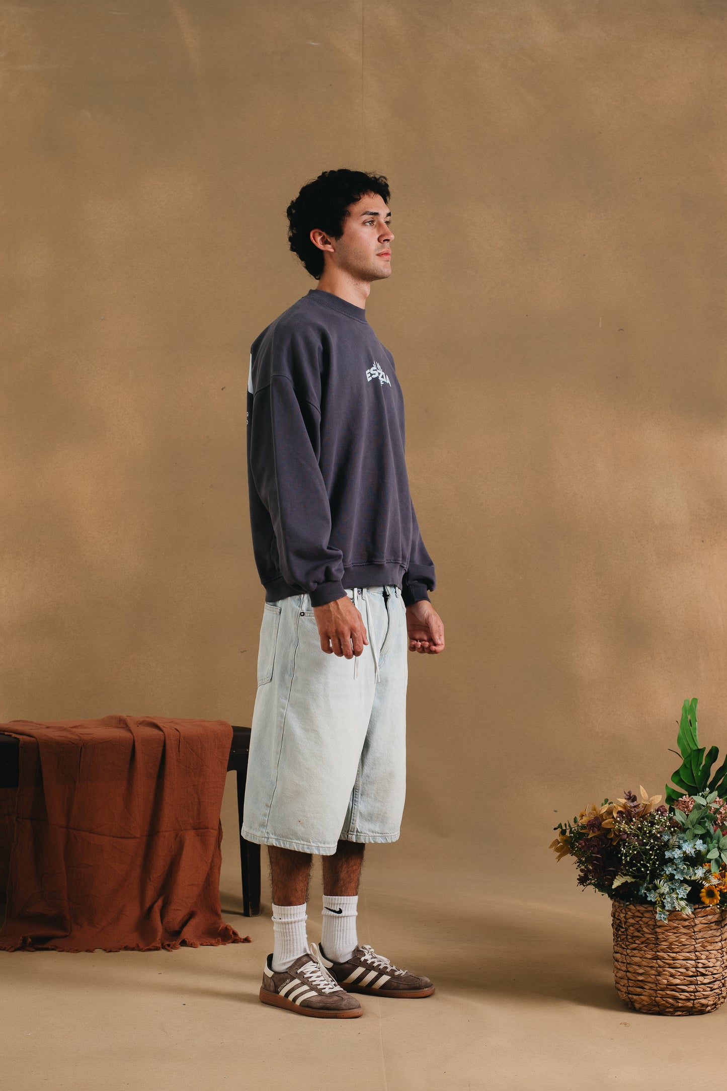 LAVA GREY ROYAL CREWNECK