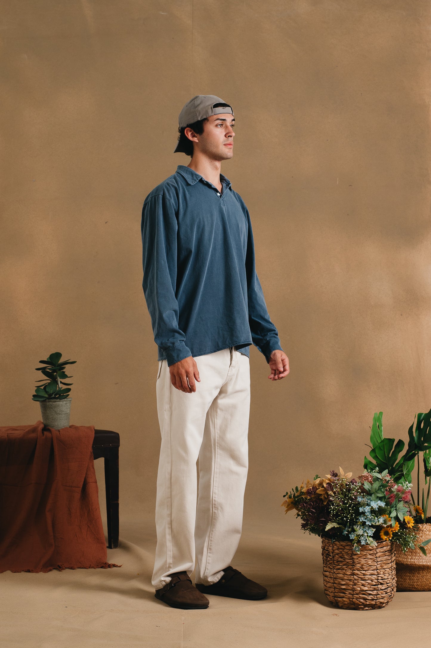 PETROL LONGSLEEVE POLO