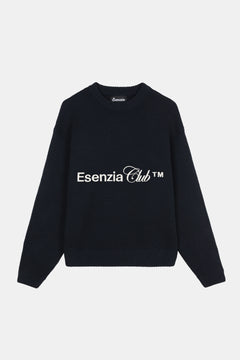 MIDNIGHT ICONIC KNIT SWEATER
