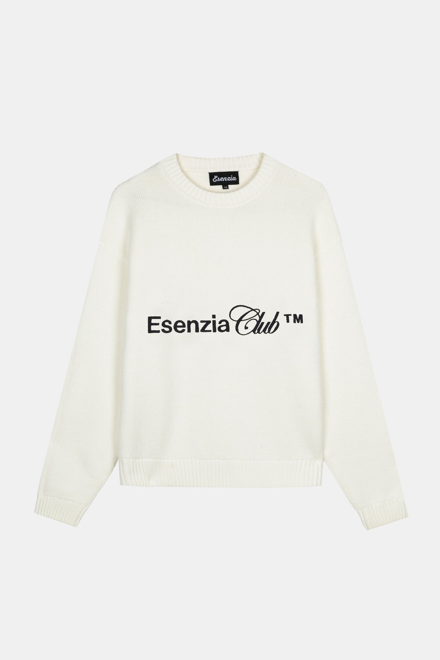 IVORY ICONIC KNIT SWEATER