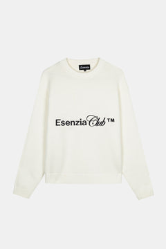 IVORY ICONIC KNIT SWEATER
