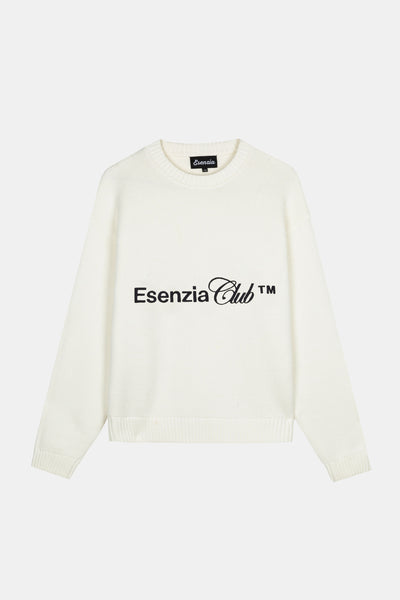 IVORY ICONIC KNIT SWEATER