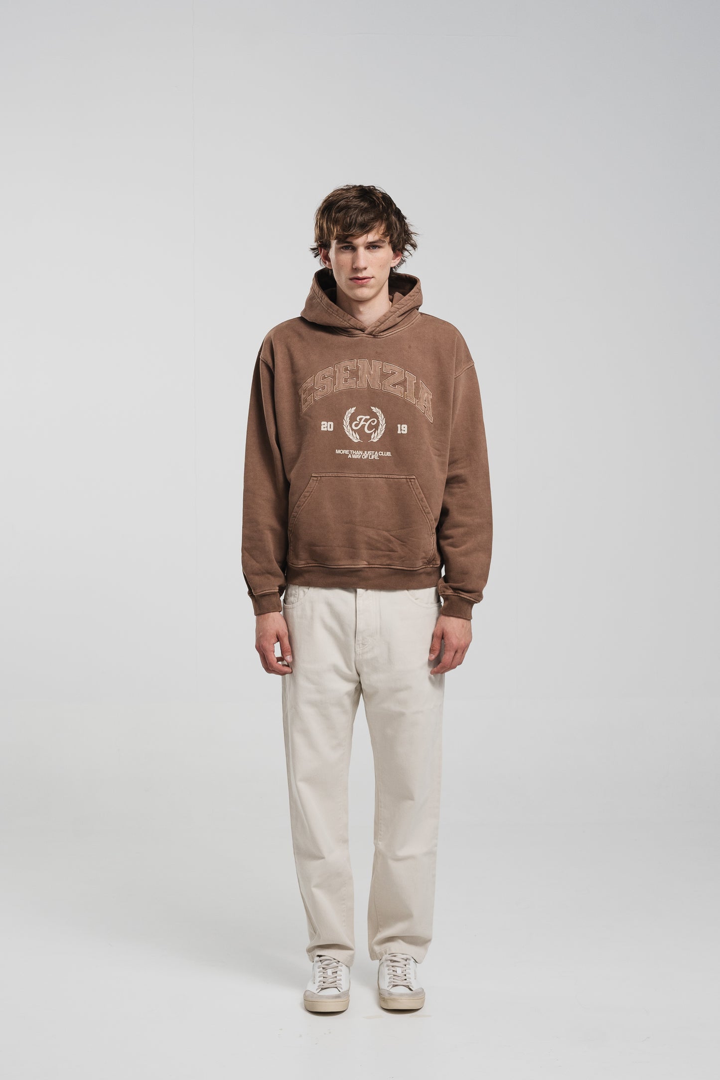 BROWN LAUREL HOODIE