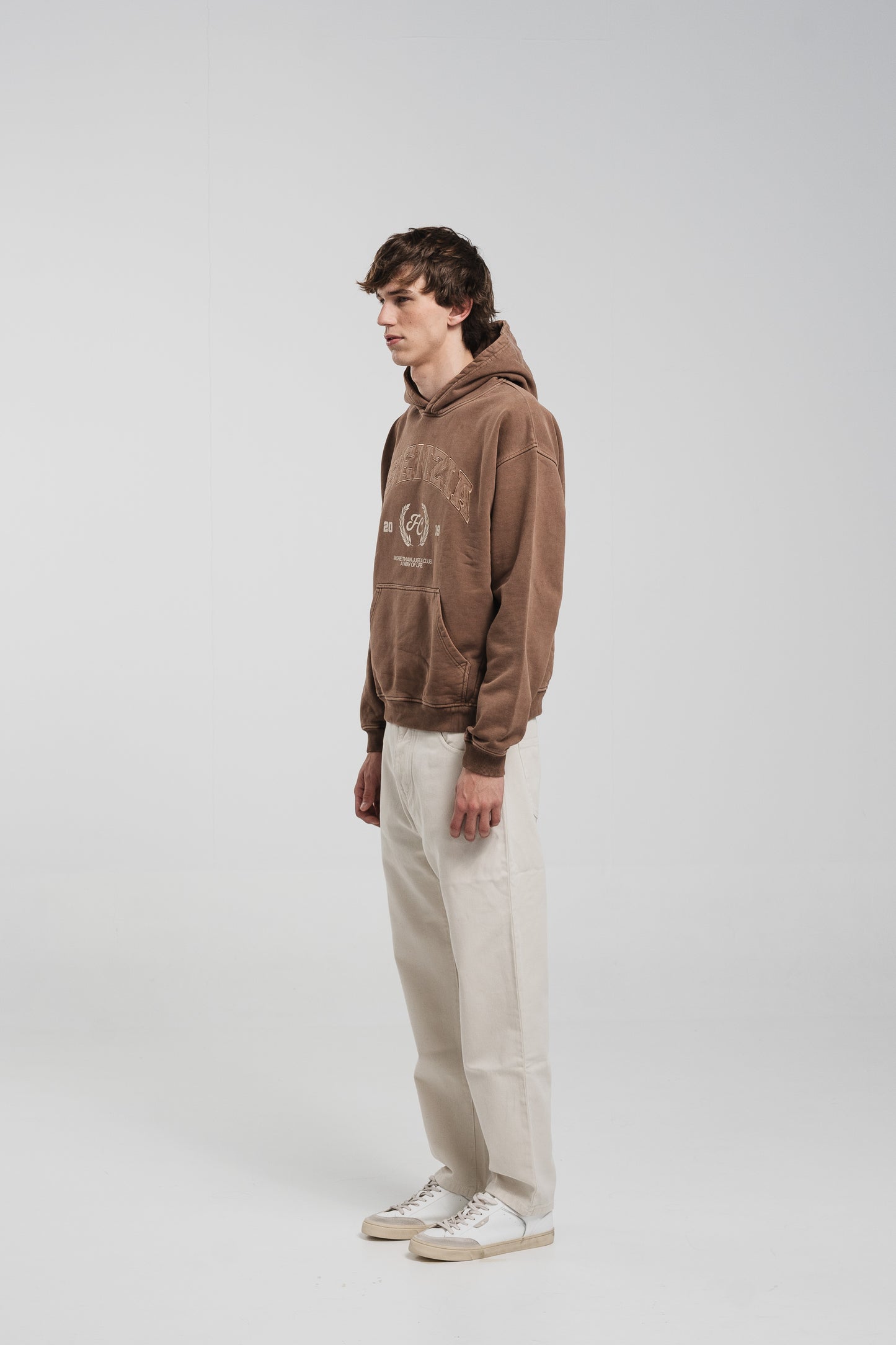 BROWN LAUREL HOODIE