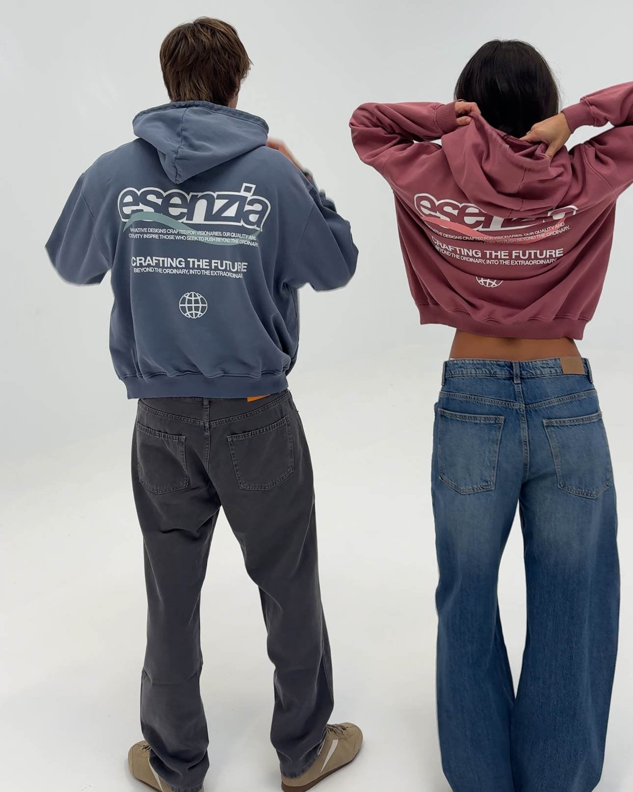 STEEL BLUE CRAFT HOODIE