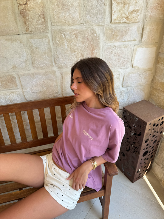 PURPLE VACANZA TEE