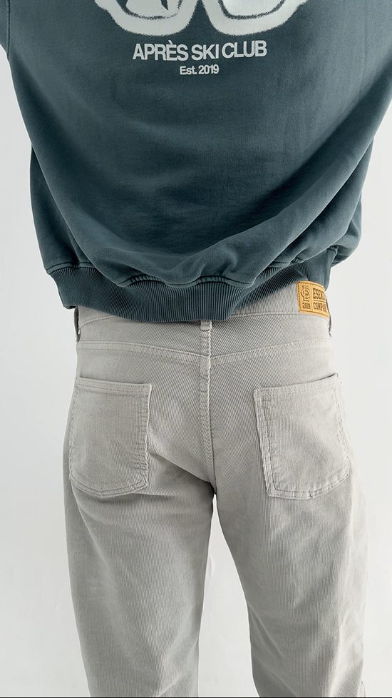 GREY CORDUROY PANTS