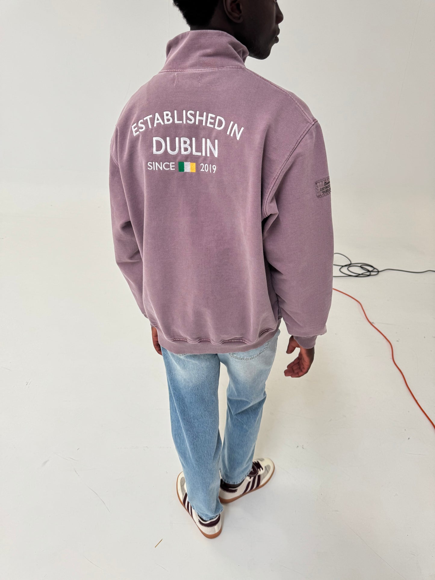 LAVENDER CITY HALF-ZIP