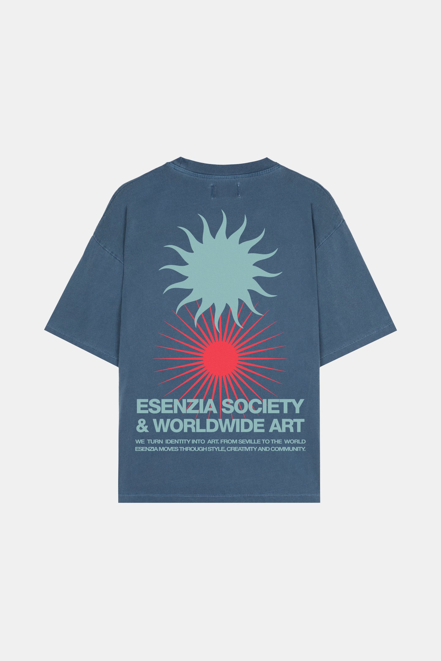 BLUE SUNSET TEE