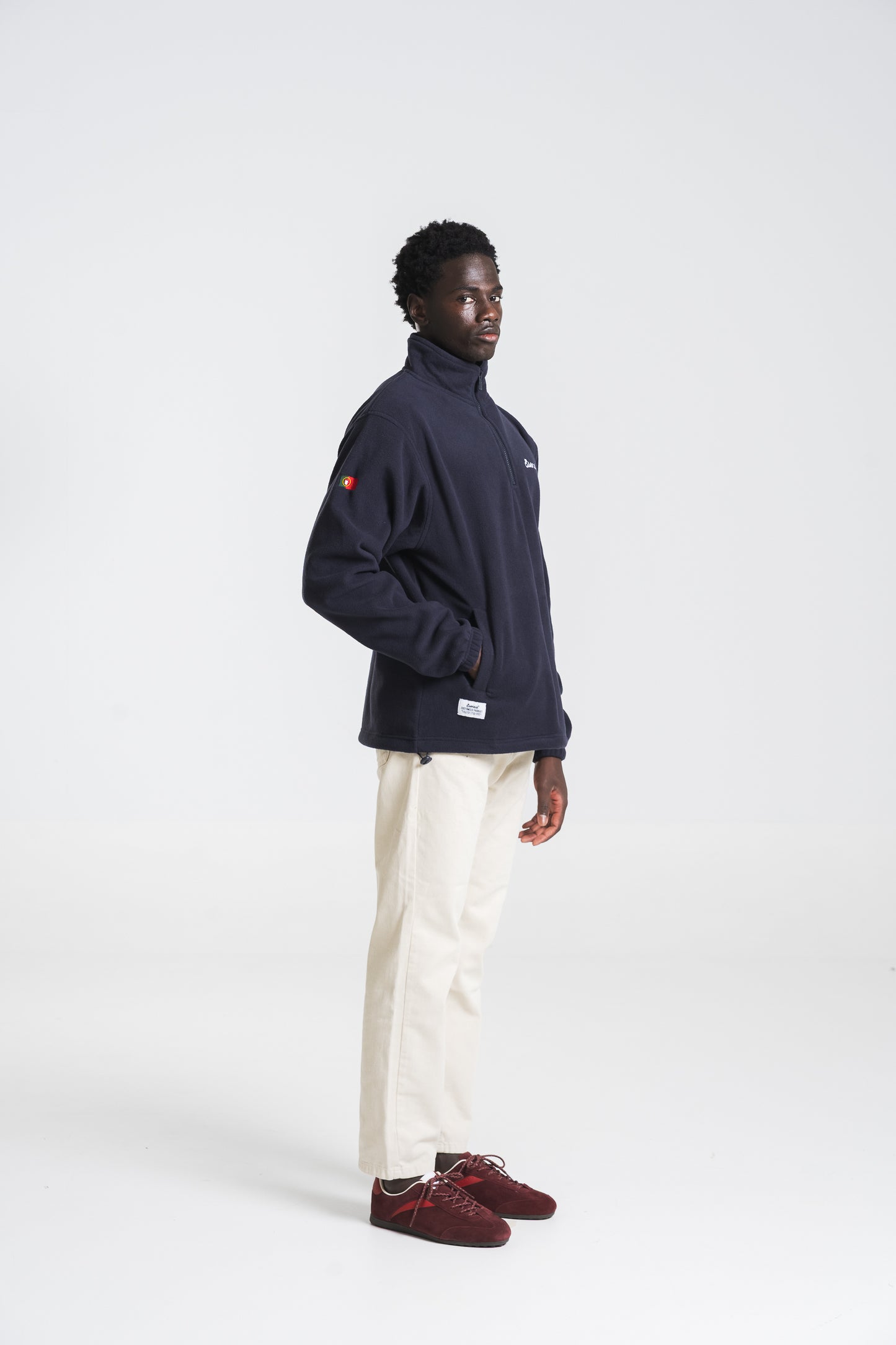 POLAR CLÁSICO 1/4 AZUL MARINO