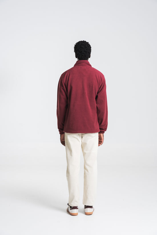 POLAR CLÁSICO 1/4 BURDEOS