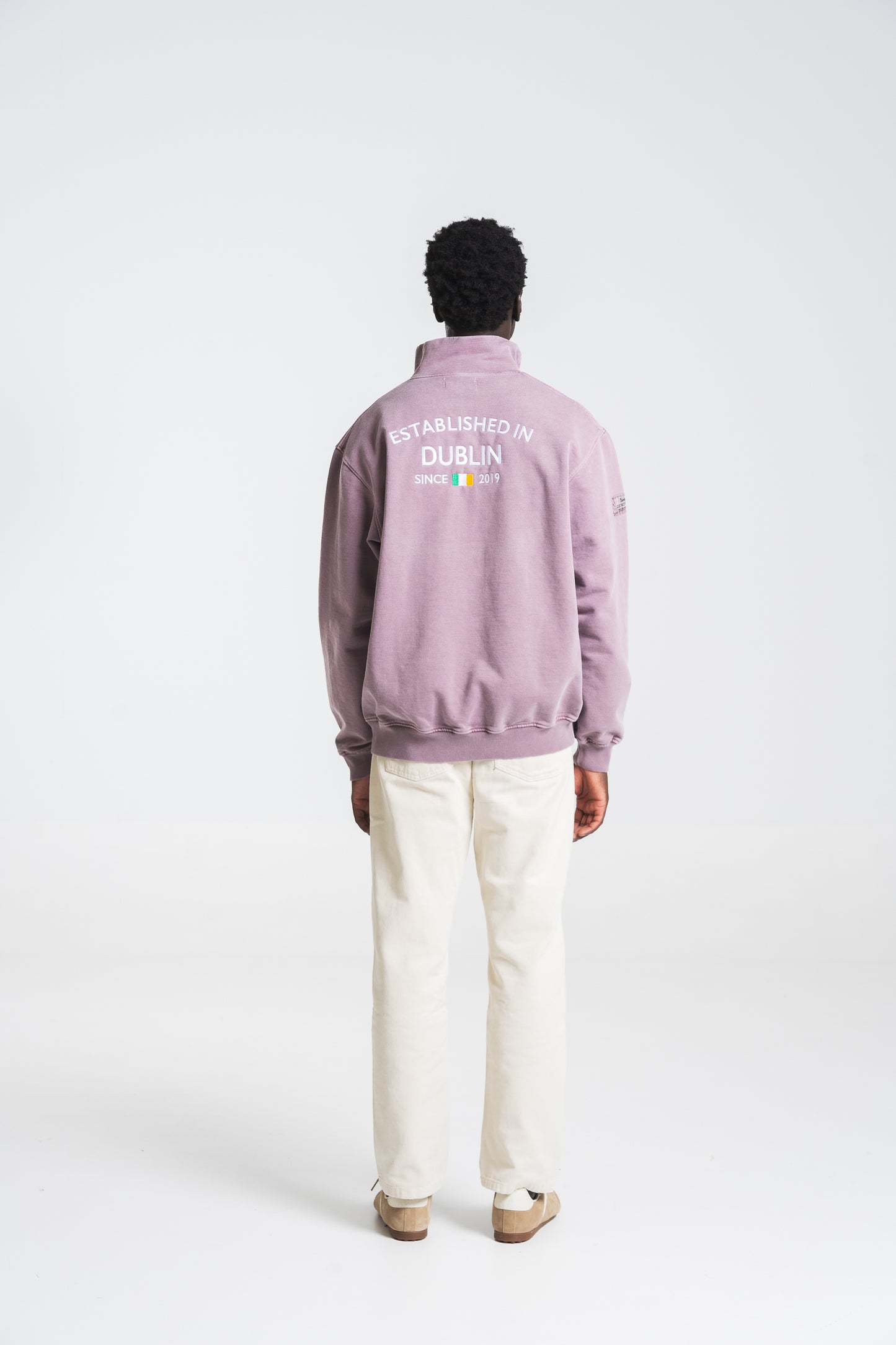 LAVENDER CITY HALF-ZIP