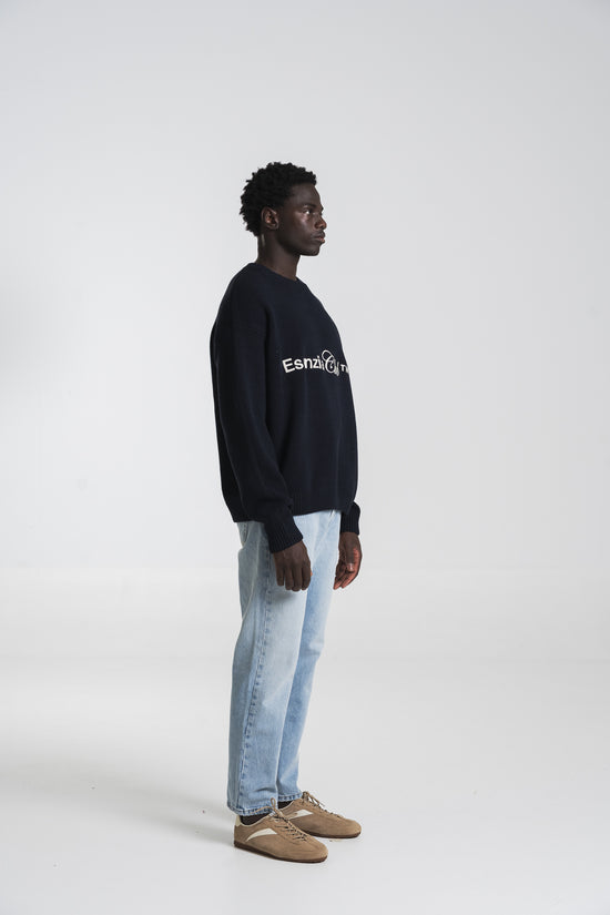 MIDNIGHT ICONIC KNIT SWEATER