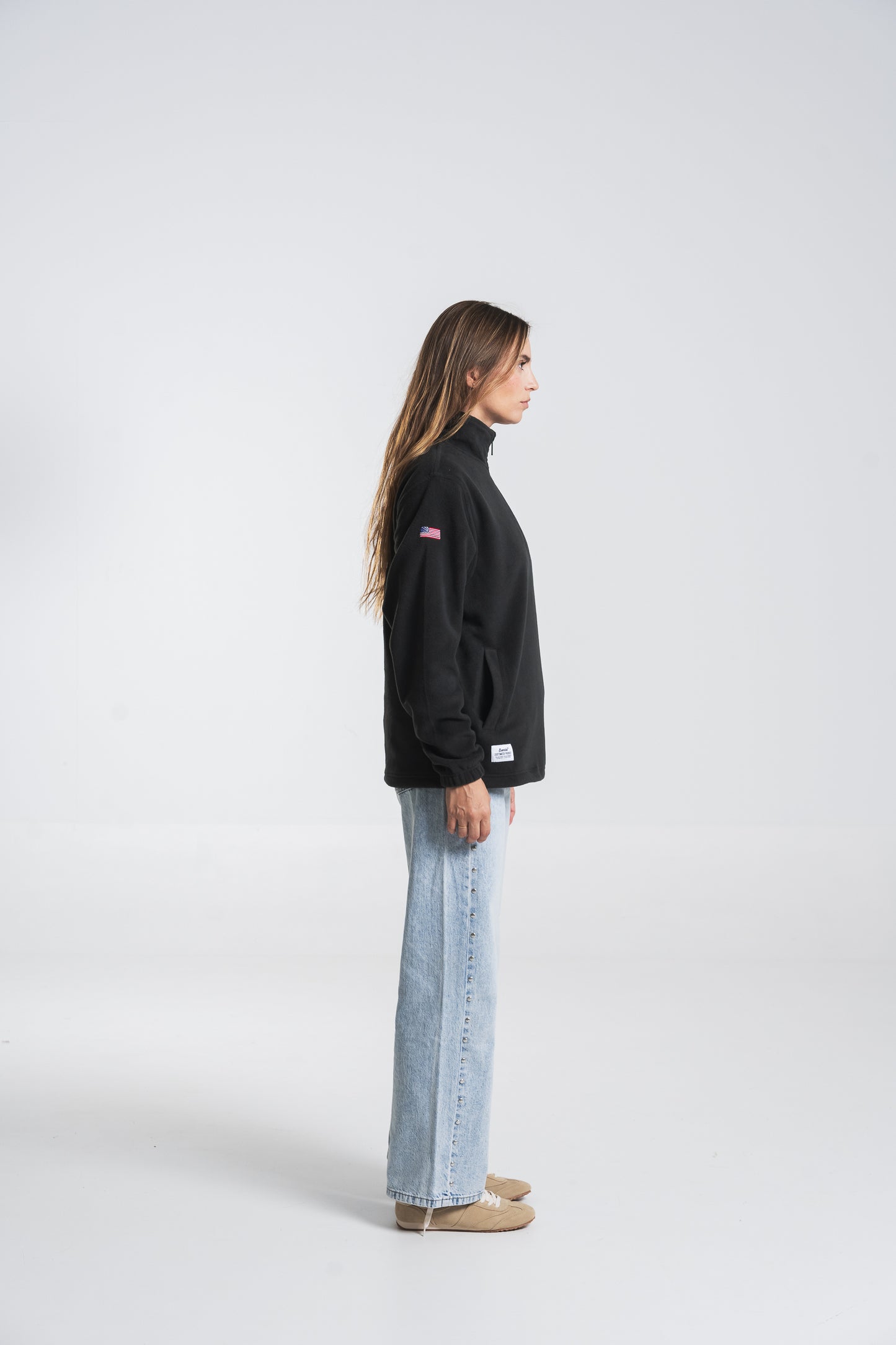 POLAR CLÁSICO 1/4 VERDE