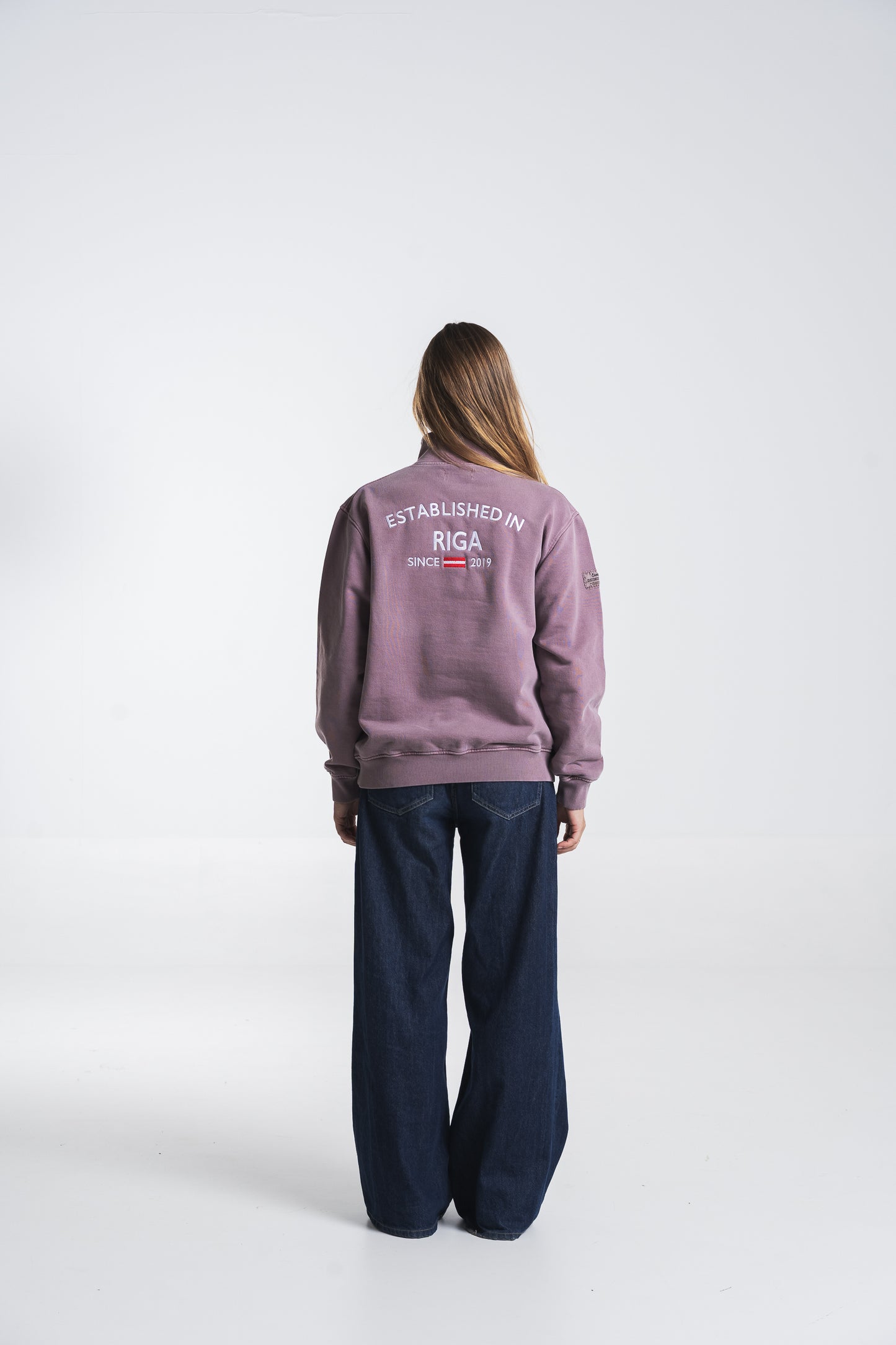 LAVENDER CITY HALF-ZIP