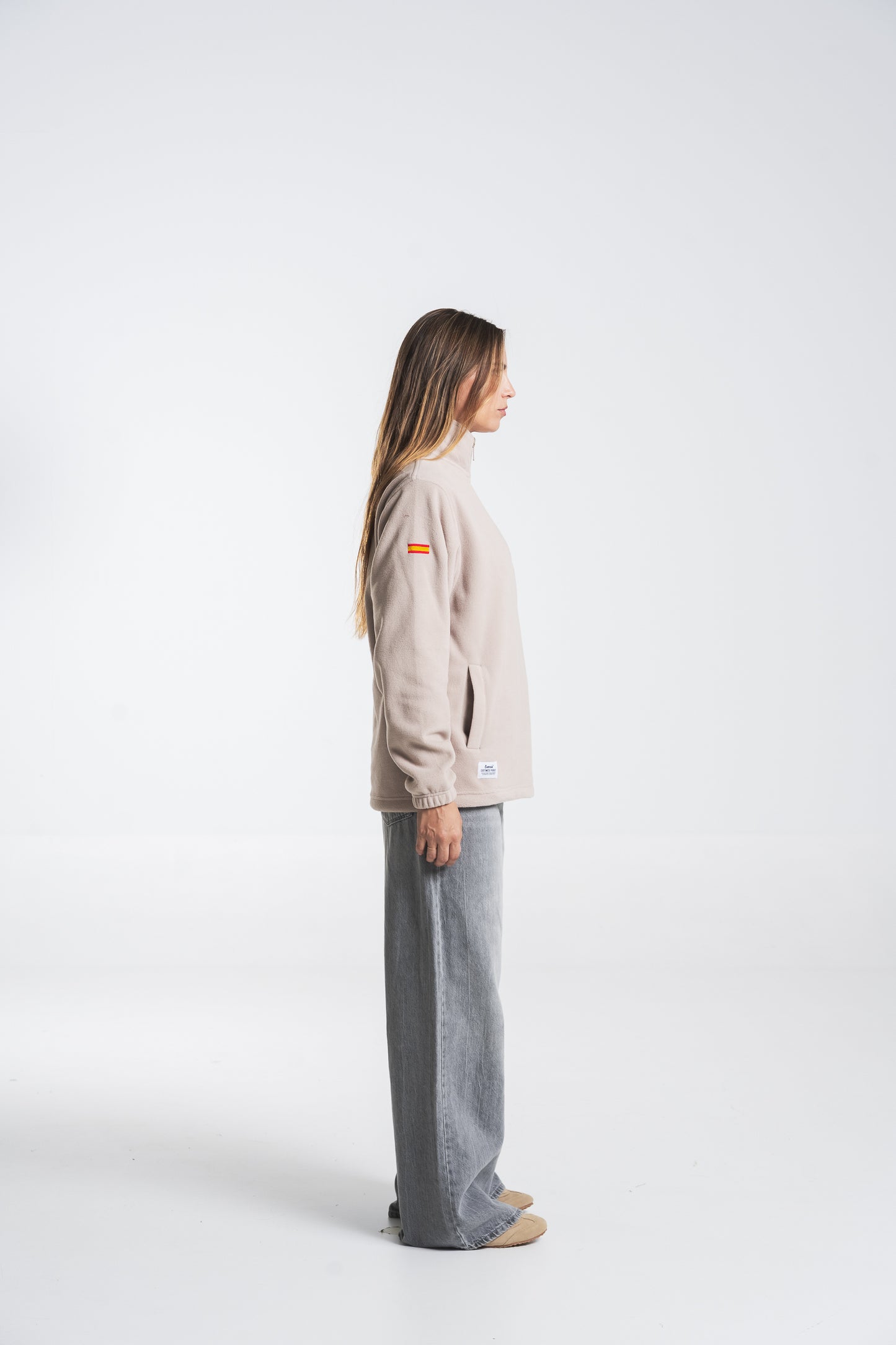 POLAR CLÁSICO 1/4 BEIGE