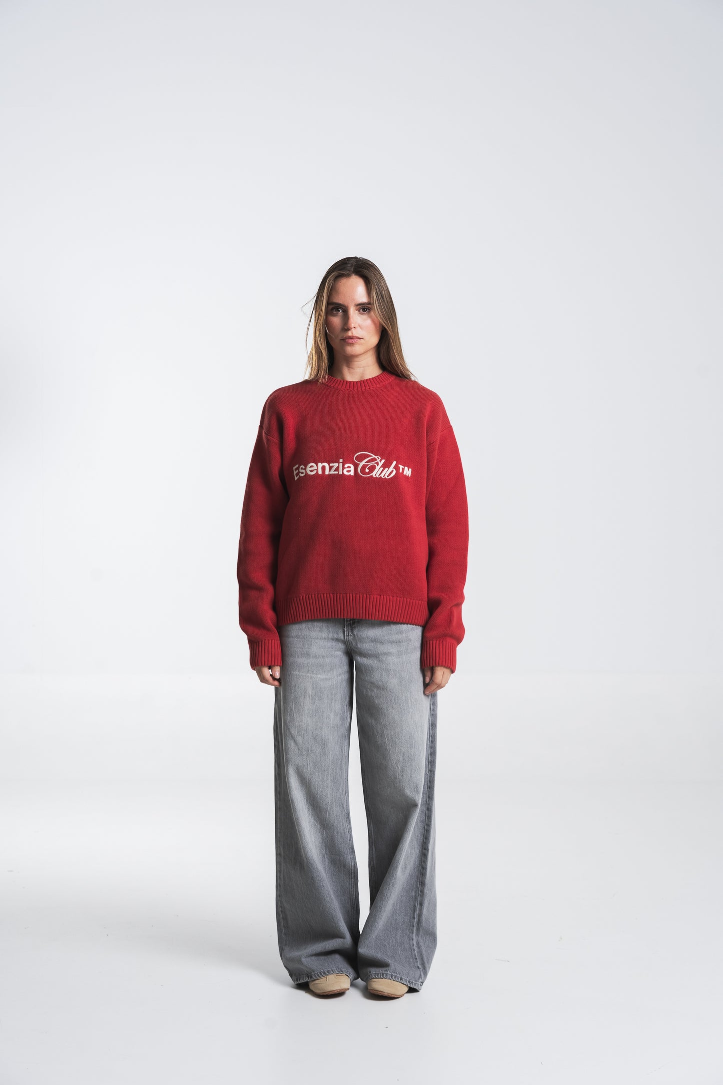 SCARLET ICONIC KNIT SWEATER