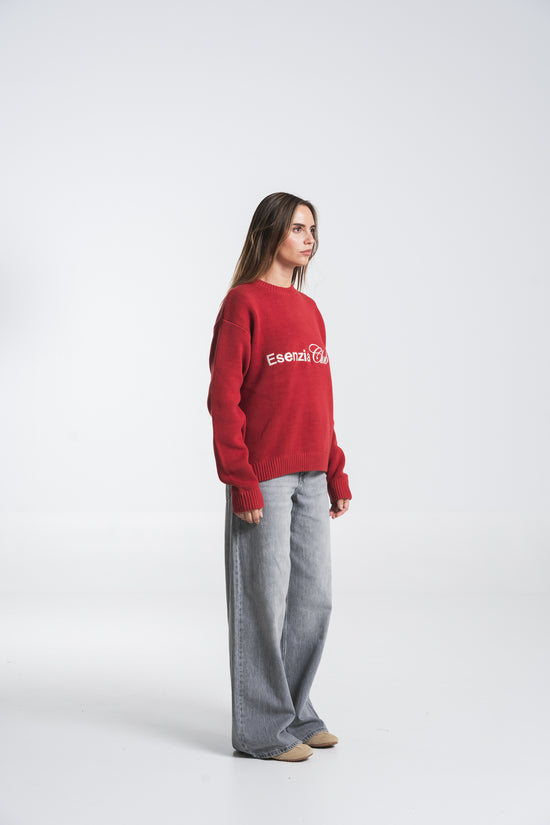 SCARLET ICONIC KNIT SWEATER