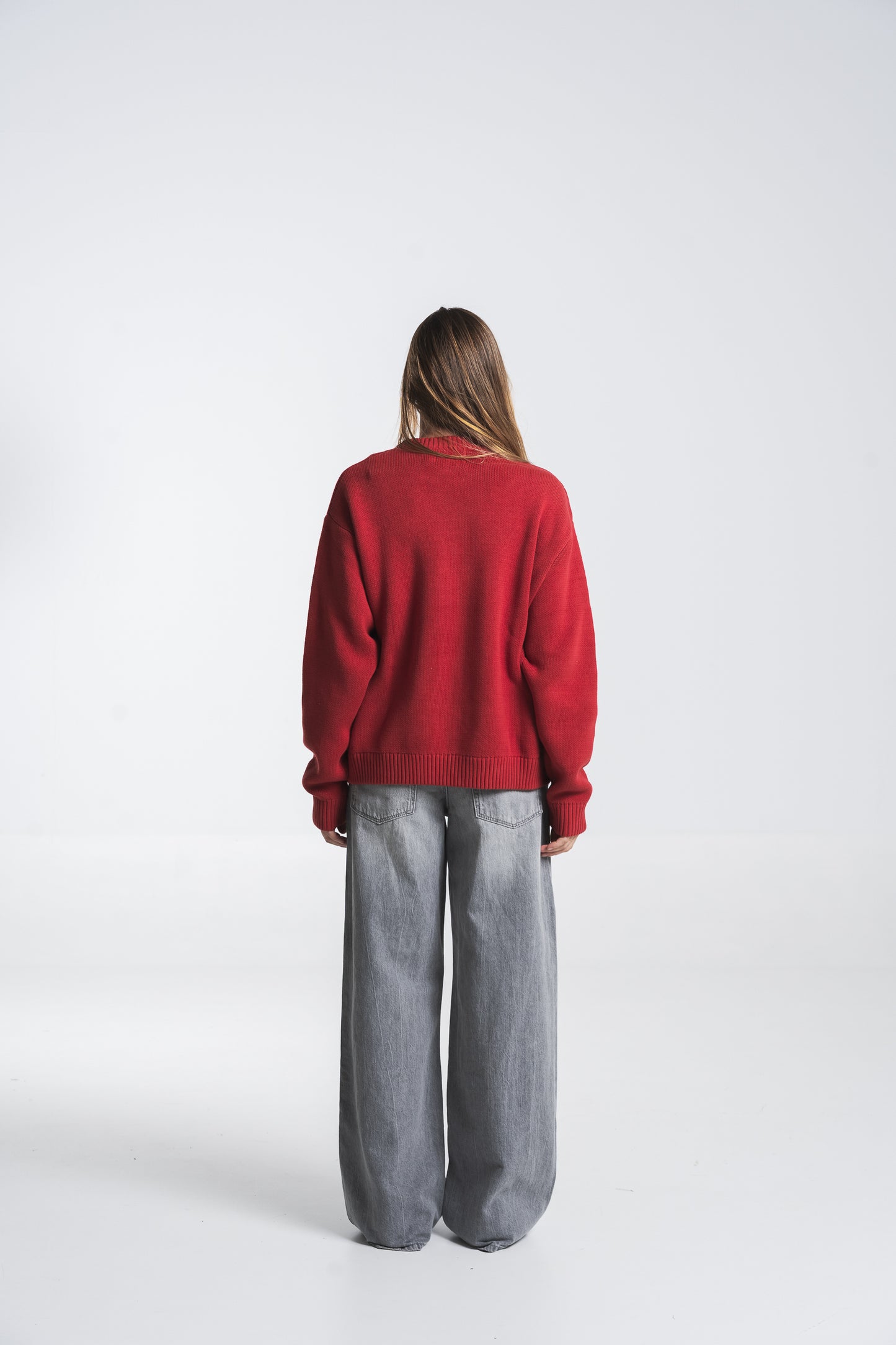 SCARLET ICONIC KNIT SWEATER