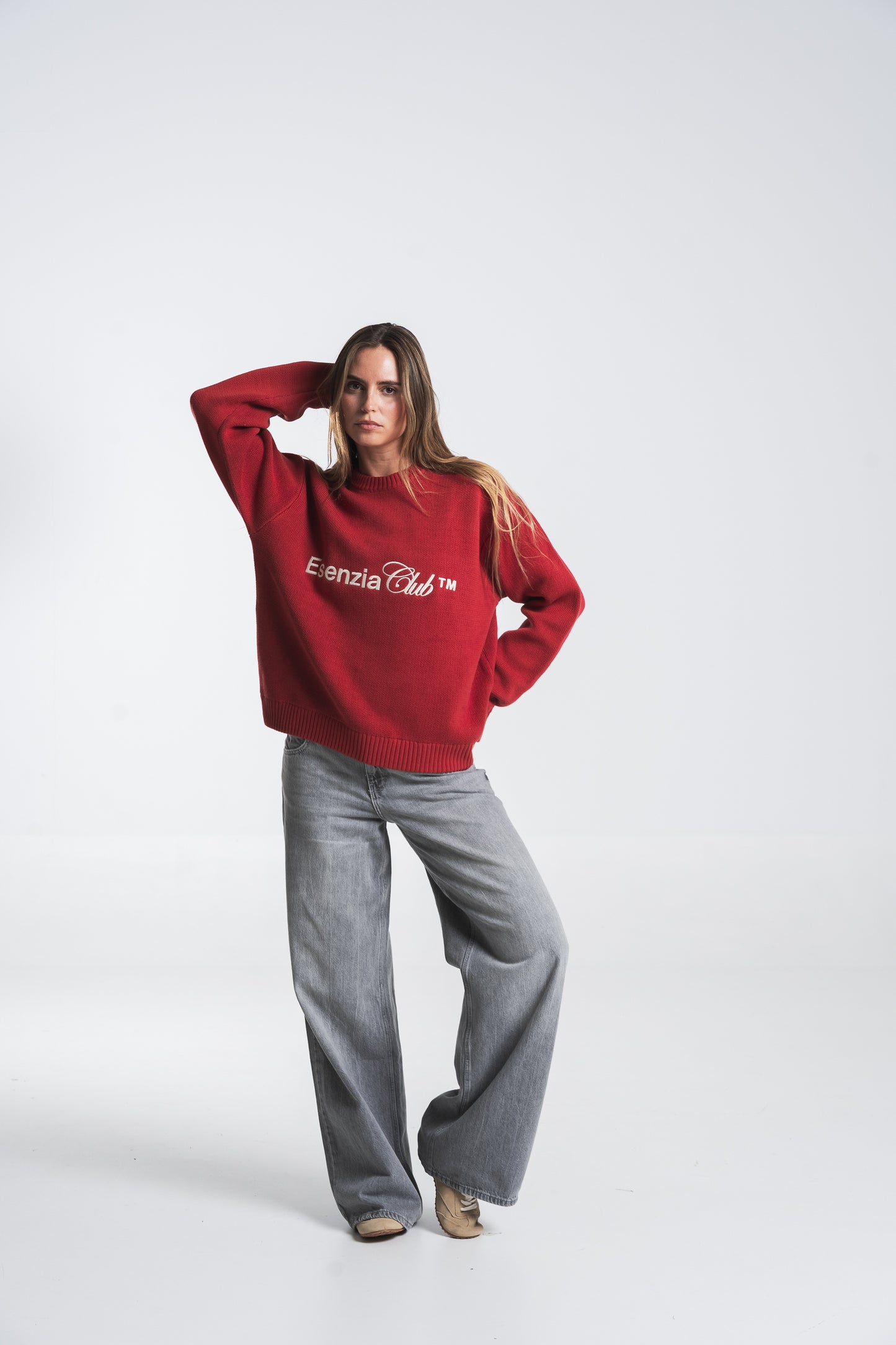 SCARLET ICONIC KNIT SWEATER