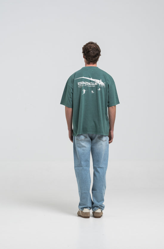 GREEN SNOW TEE