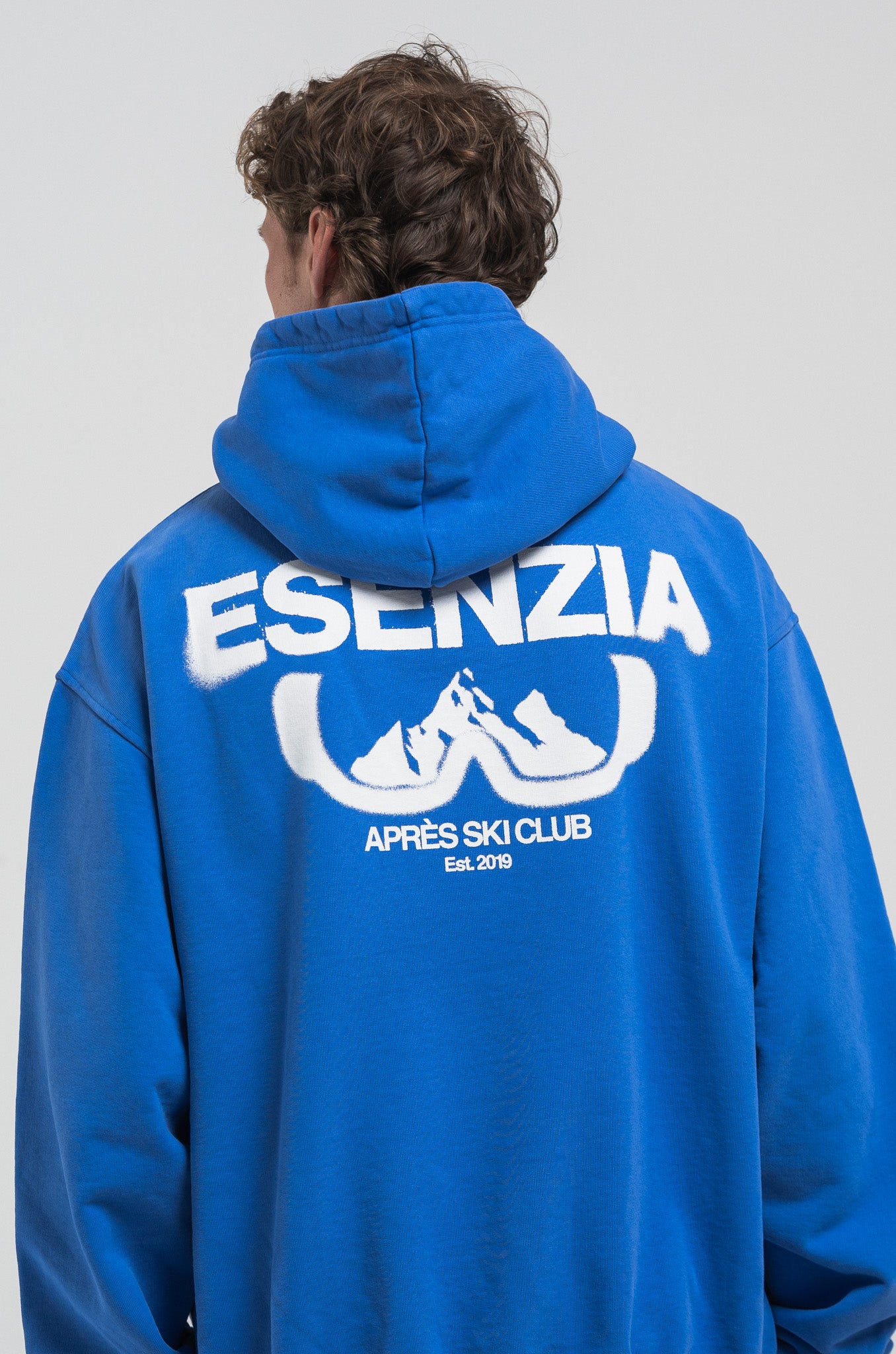 ELECTRIC BLUE REFLEX HOODIE – Esenzia