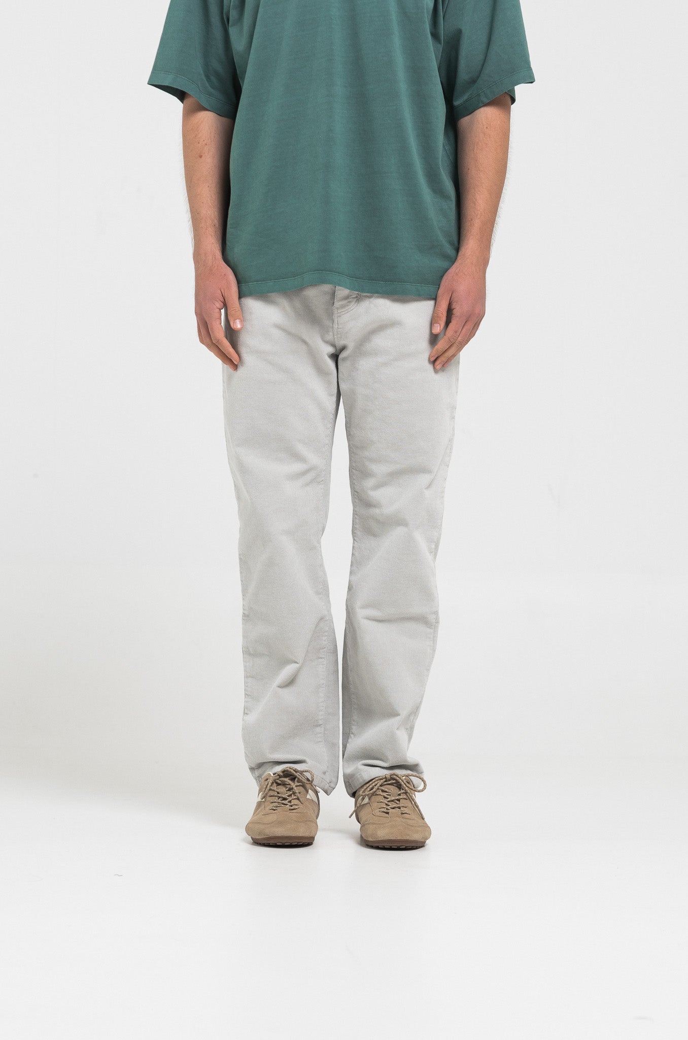 GREY CORDUROY PANTS