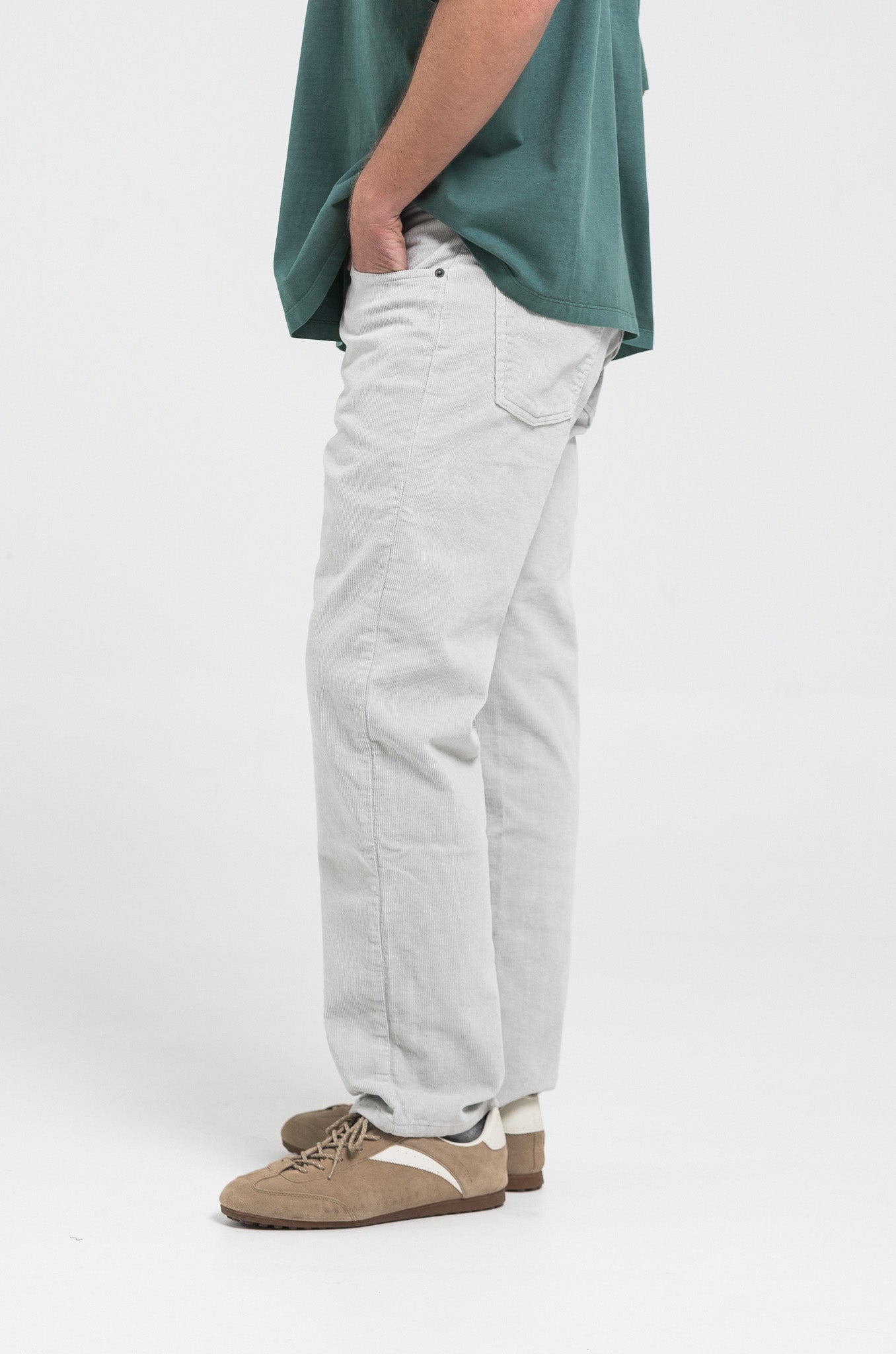 GREY CORDUROY PANTS
