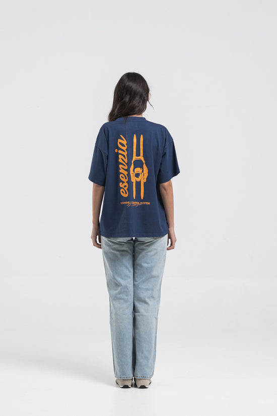 BLUE EQUIPMENT TEE