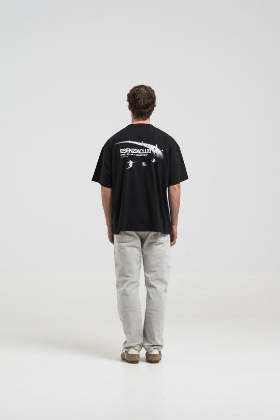 BLACK SNOW TEE