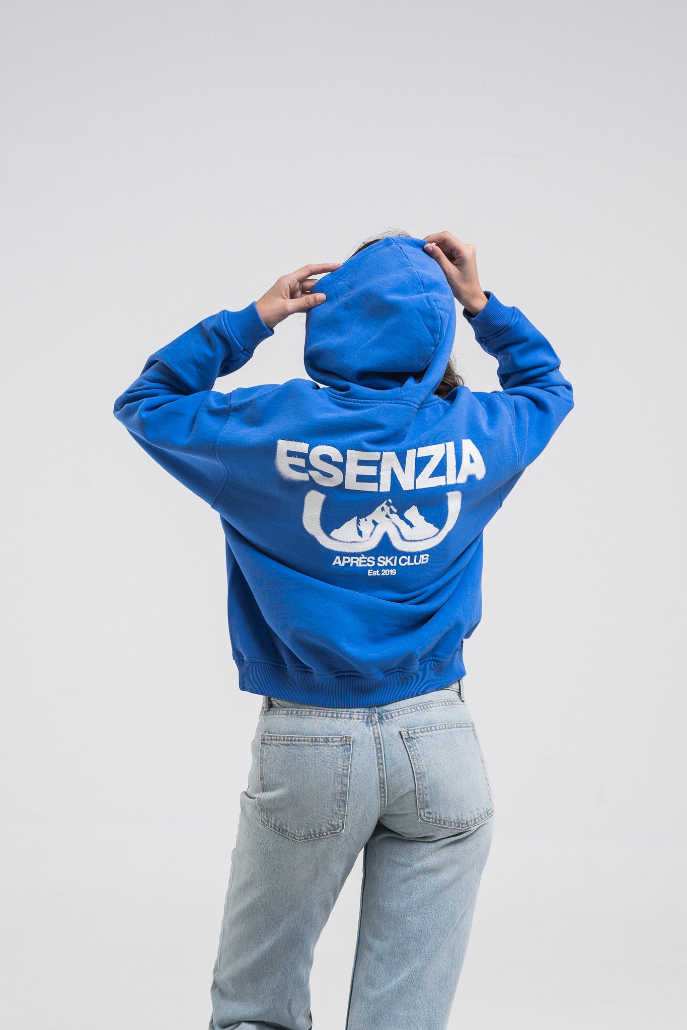 ELECTRIC BLUE REFLEX HOODIE