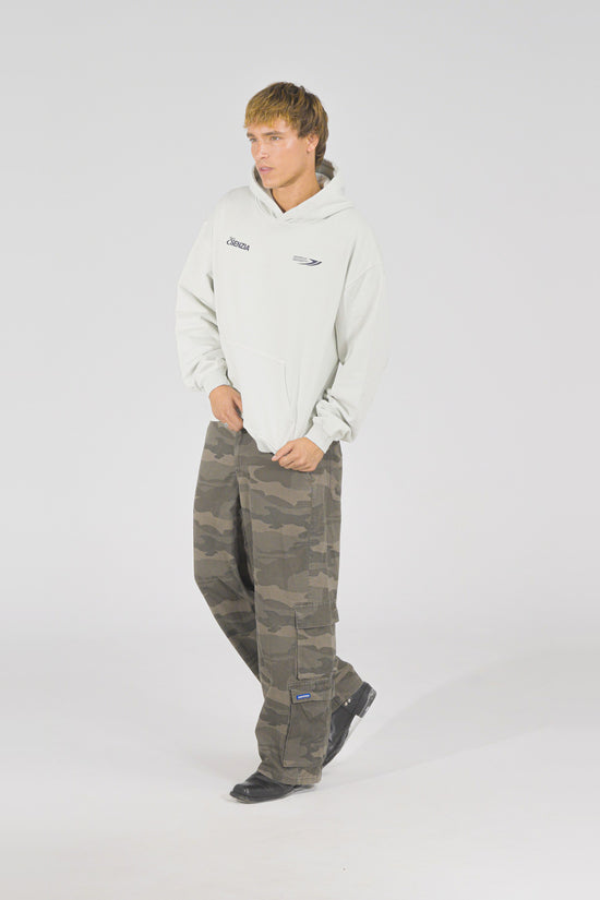 Ash Harbour Hoodie — on model
