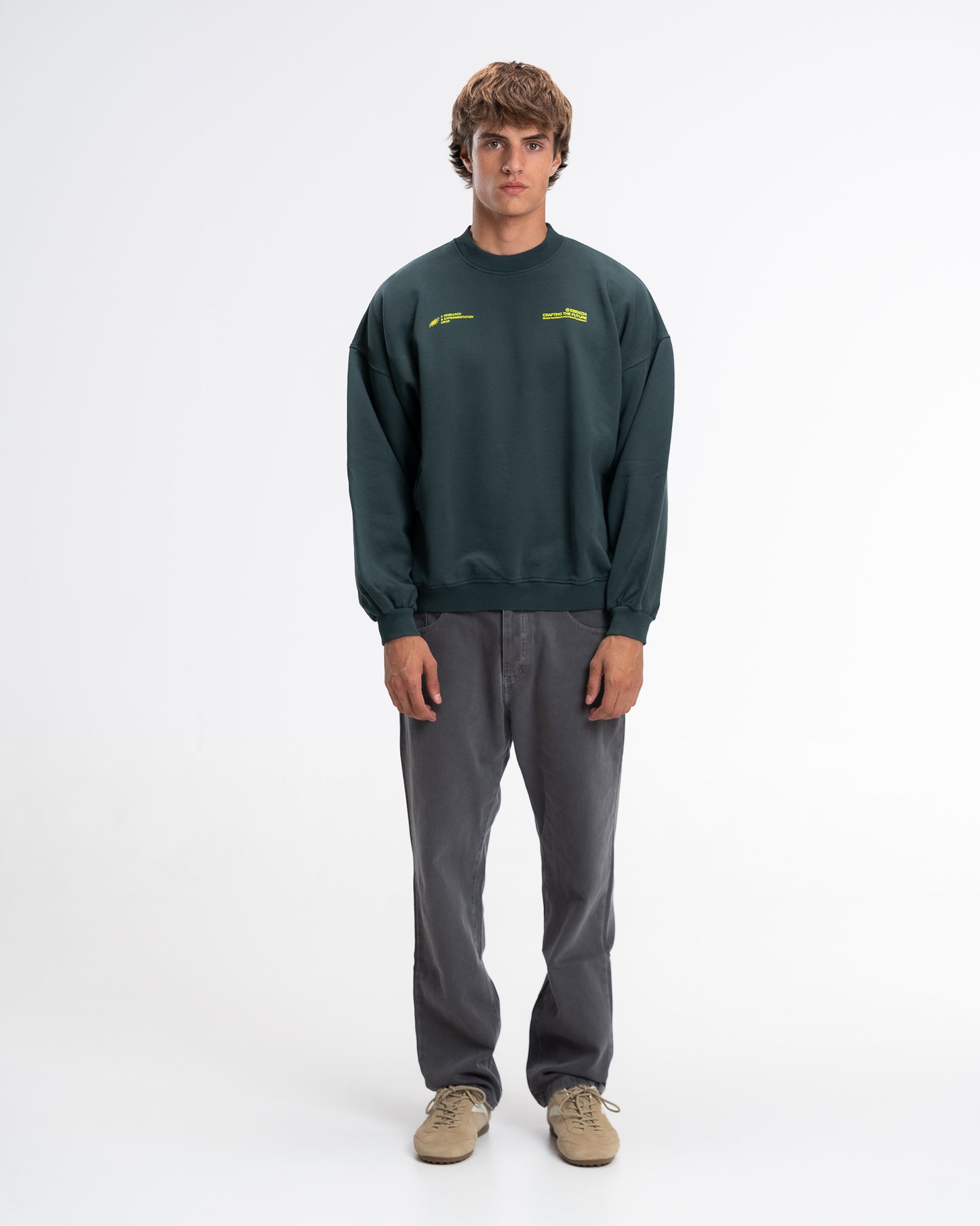 Green Spark Crewneck