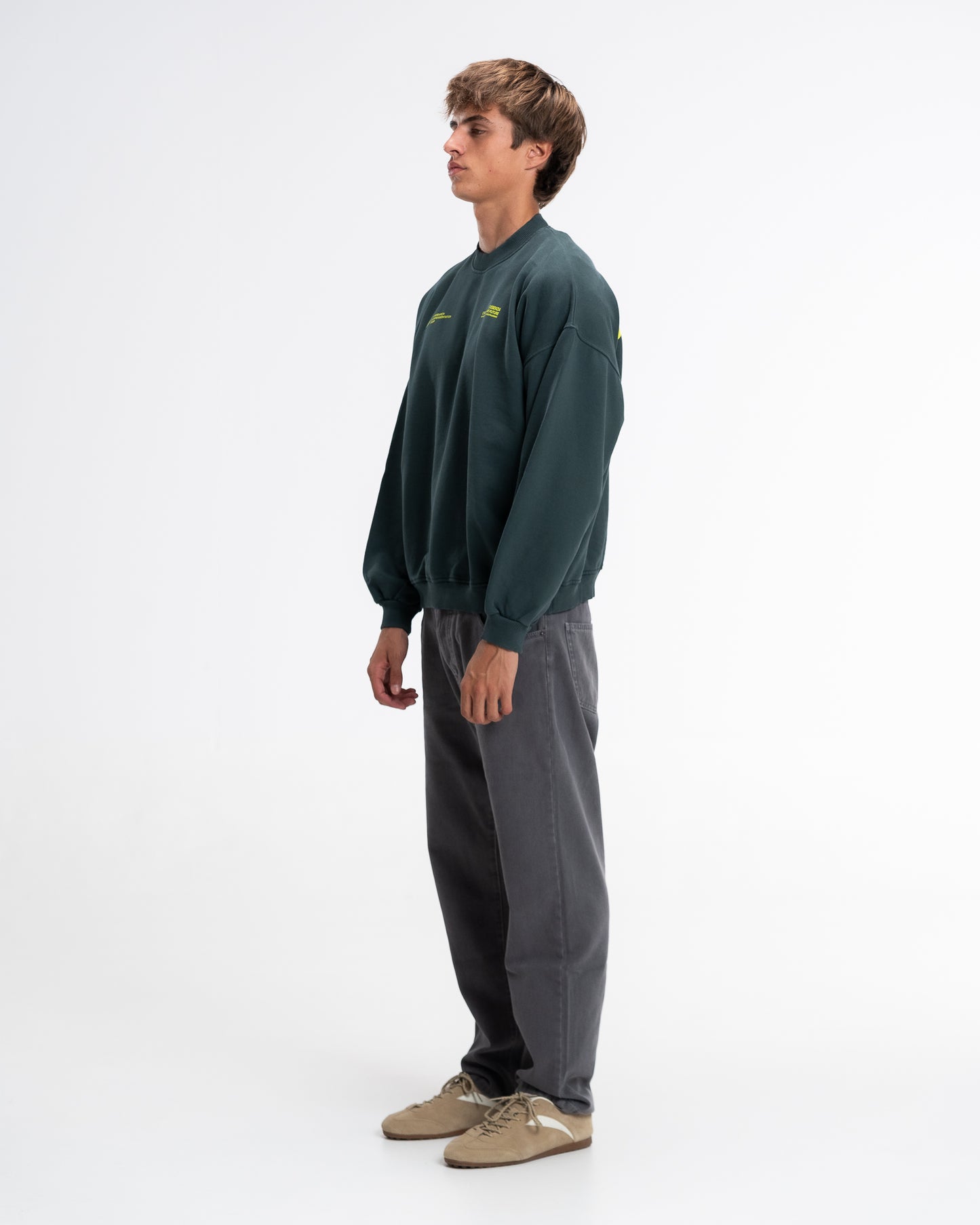 Green Spark Crewneck