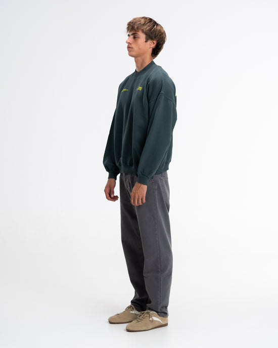 GREEN SPARK CREWNECK