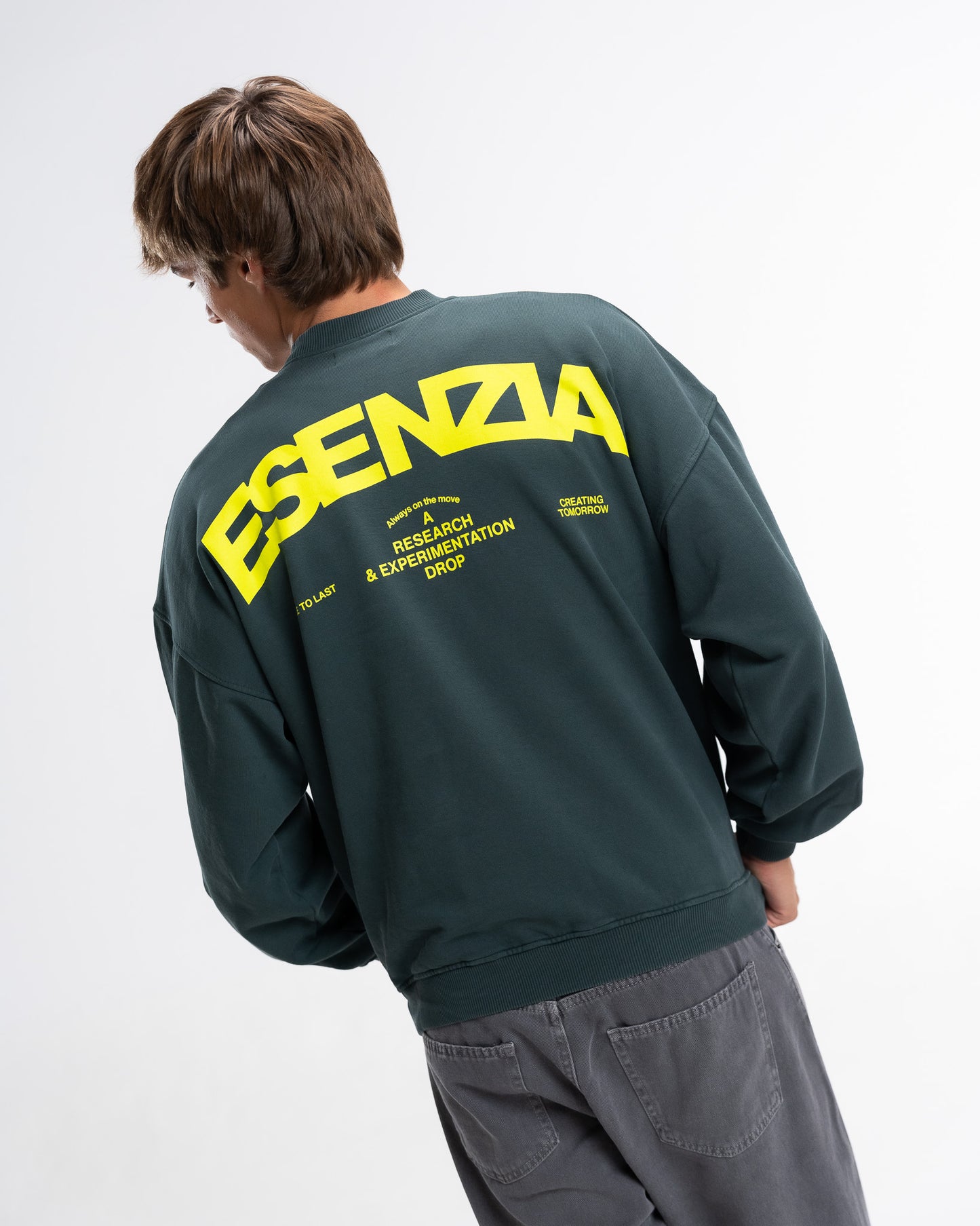 Green Spark Crewneck