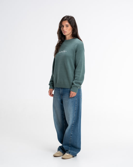 SAGE NEUTRAL KNIT SWEATER