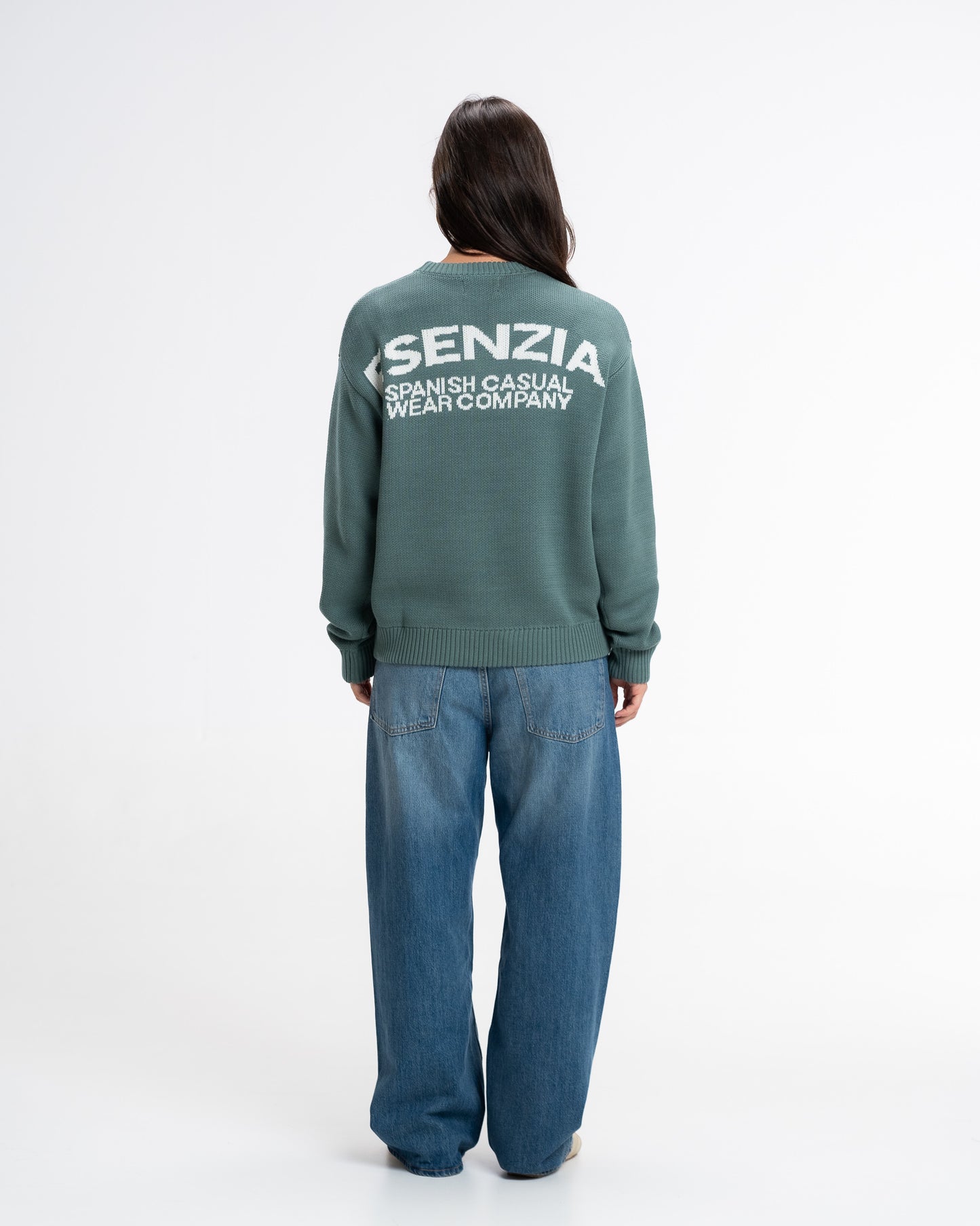 SAGE NEUTRAL KNIT SWEATER