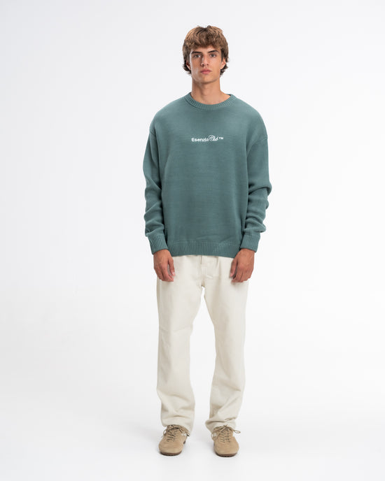 SAGE NEUTRAL KNIT SWEATER