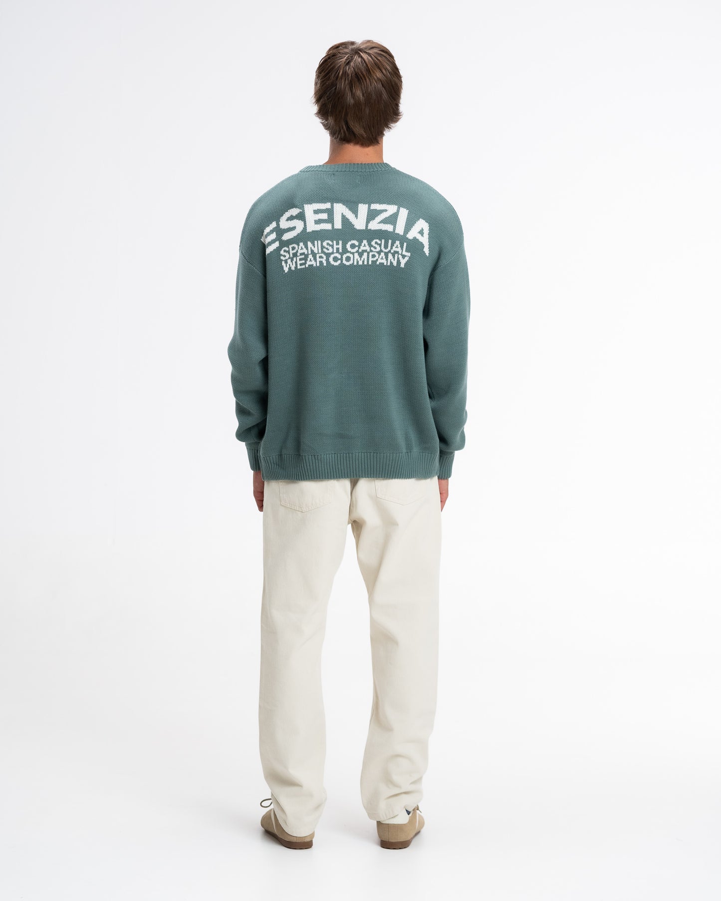 SAGE NEUTRAL KNIT SWEATER