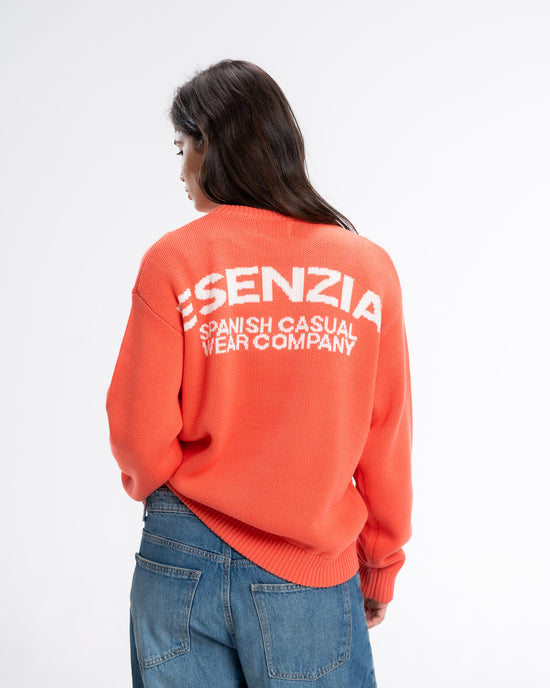 PEACH NEUTRAL KNIT SWEATER