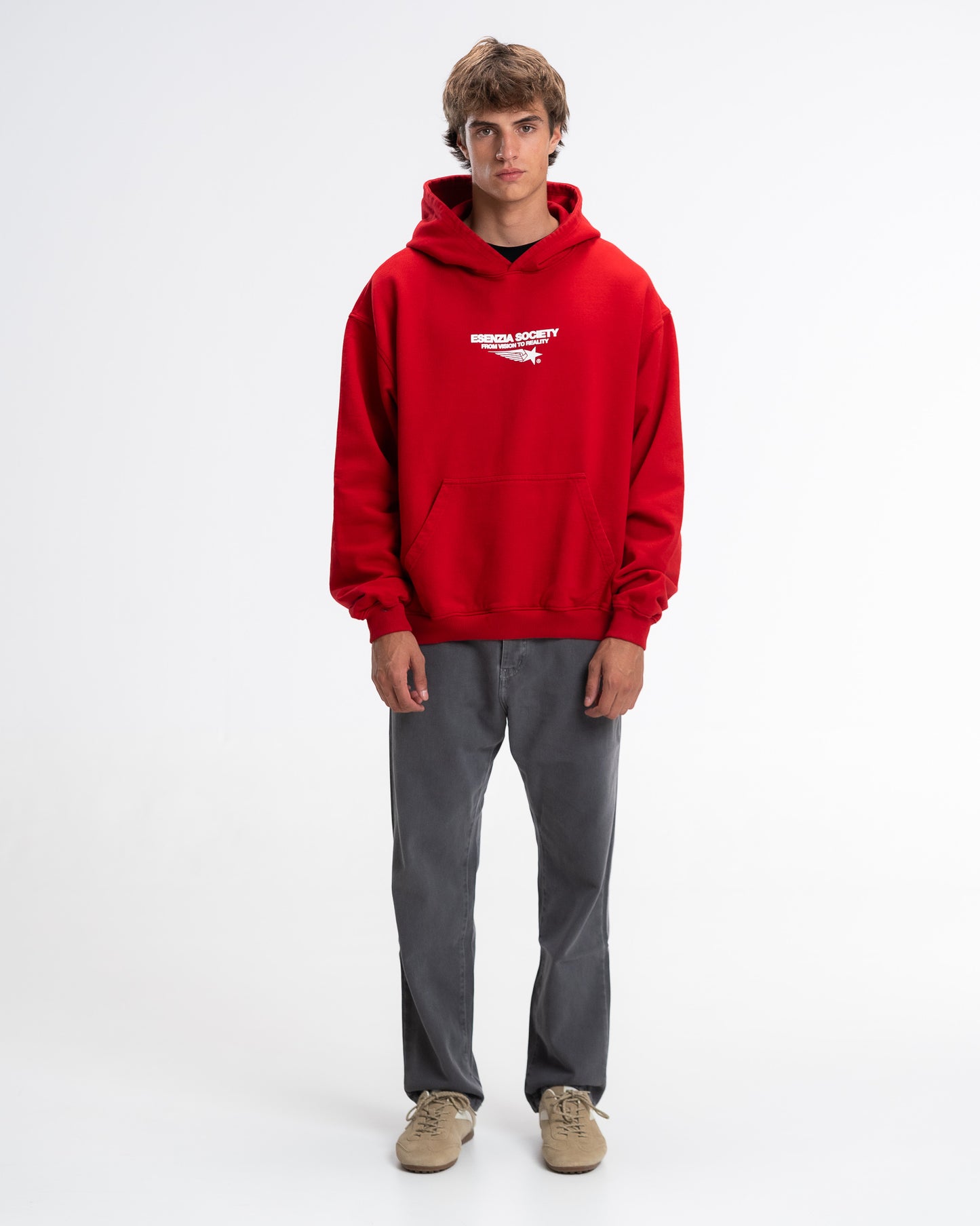 RED CHERRY METEORITE HOODIE