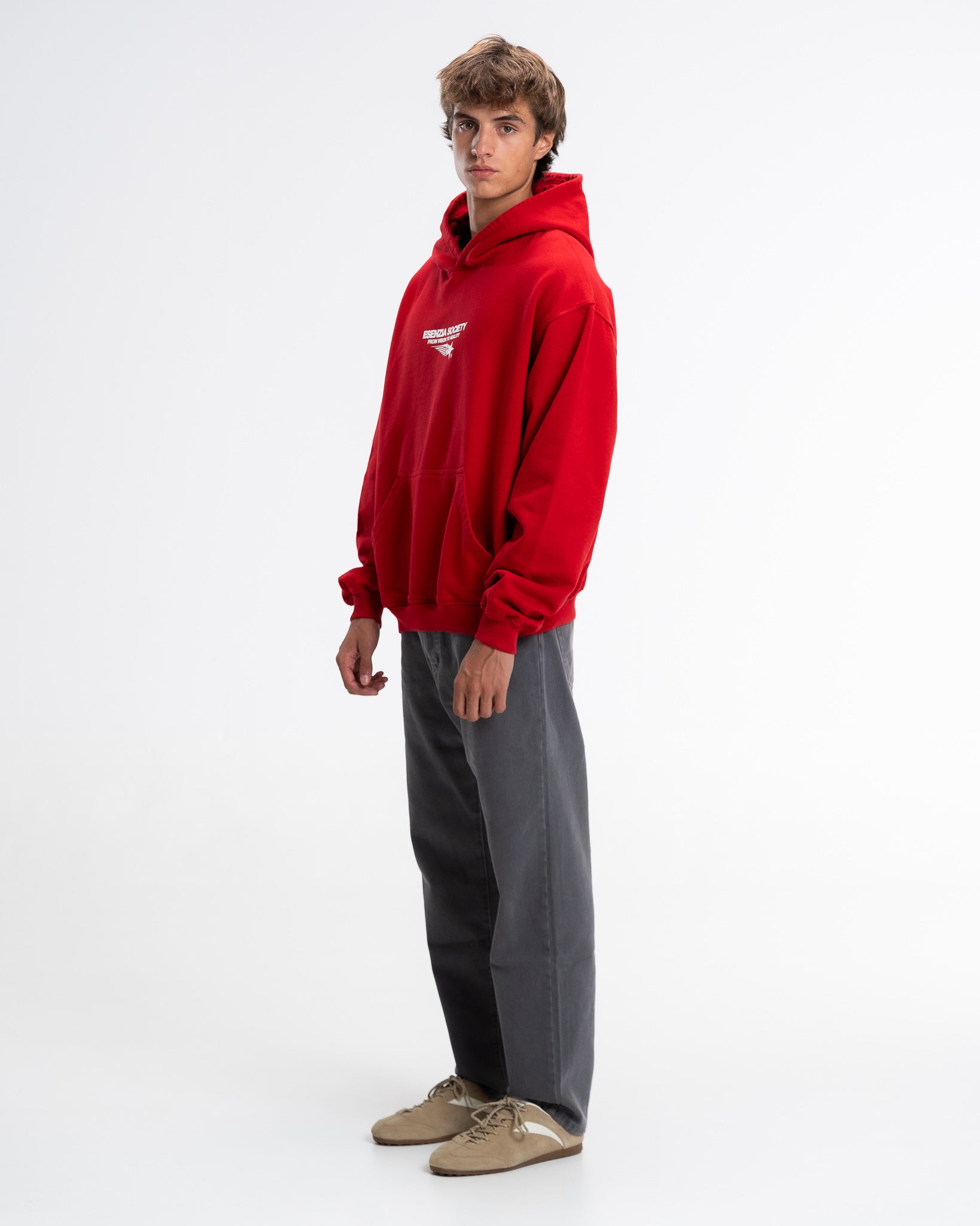 RED CHERRY METEORITE HOODIE – Esenzia