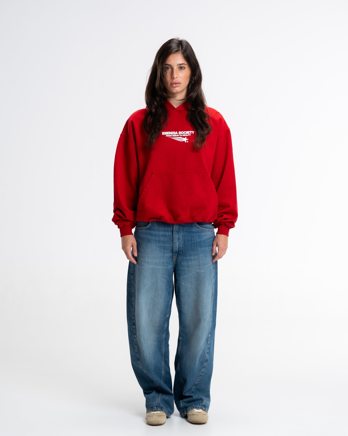 RED CHERRY METEORITE HOODIE