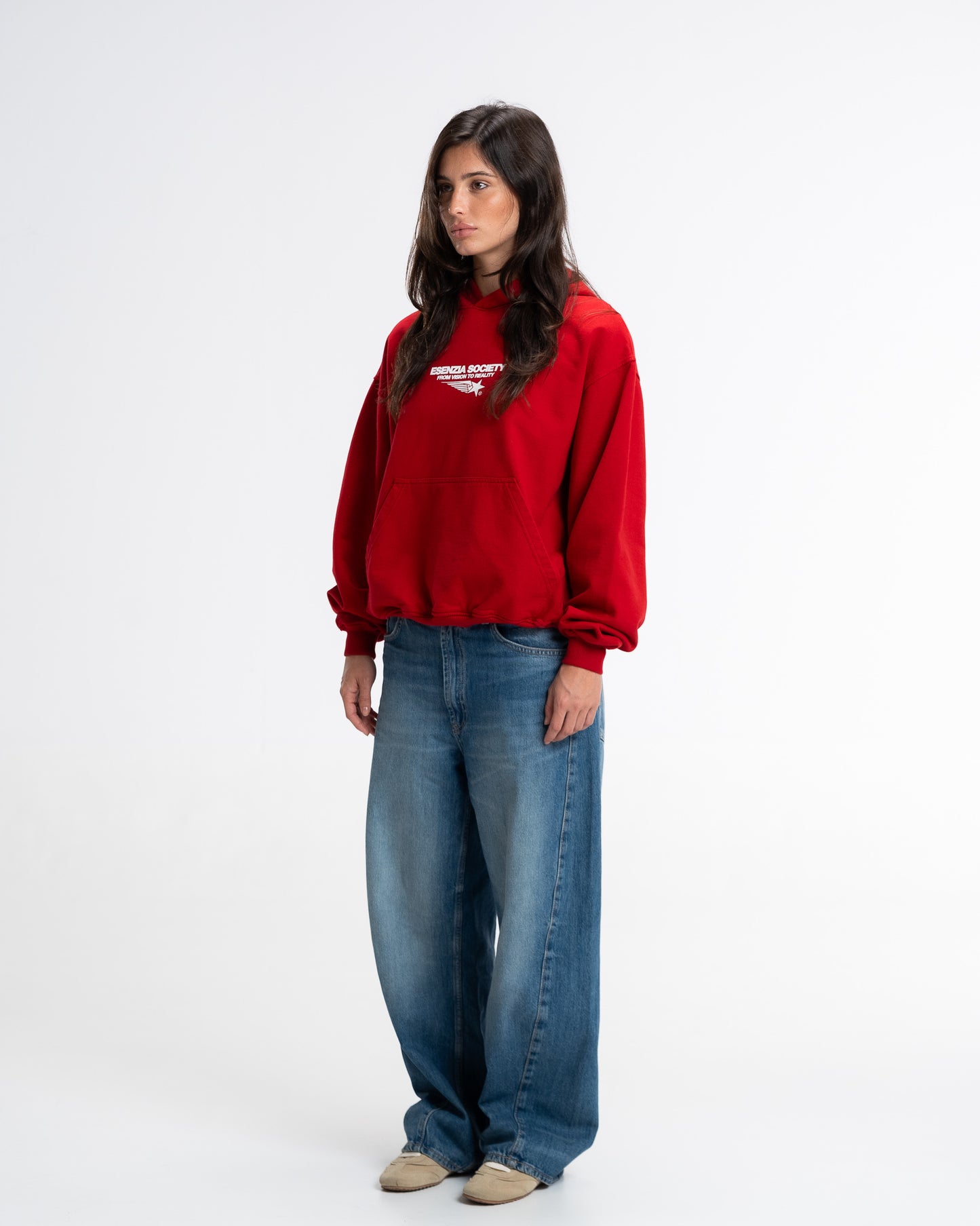 RED CHERRY METEORITE HOODIE