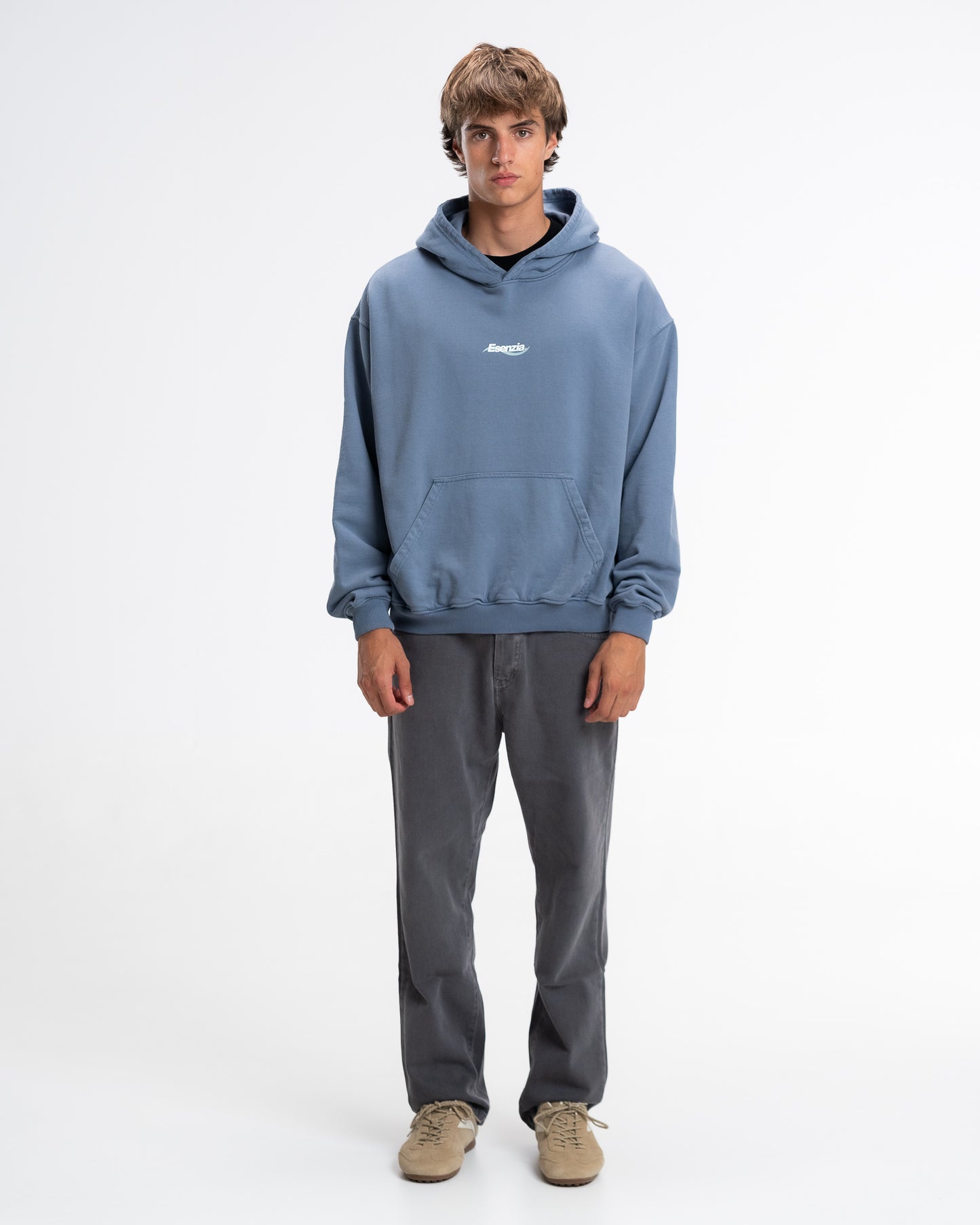 STEEL BLUE CRAFT HOODIE