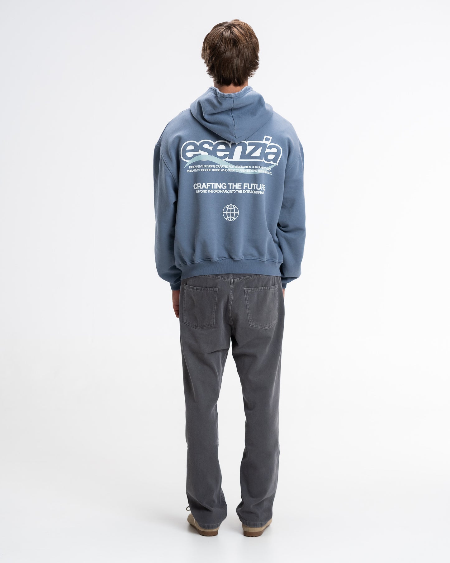 STEEL BLUE CRAFT HOODIE