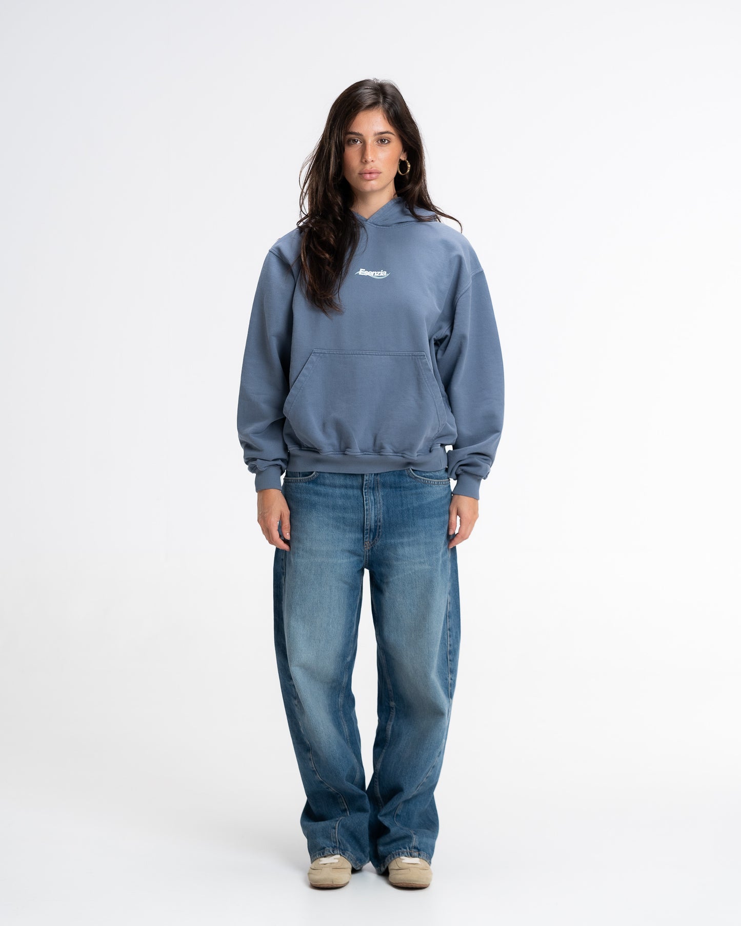 STEEL BLUE CRAFT HOODIE