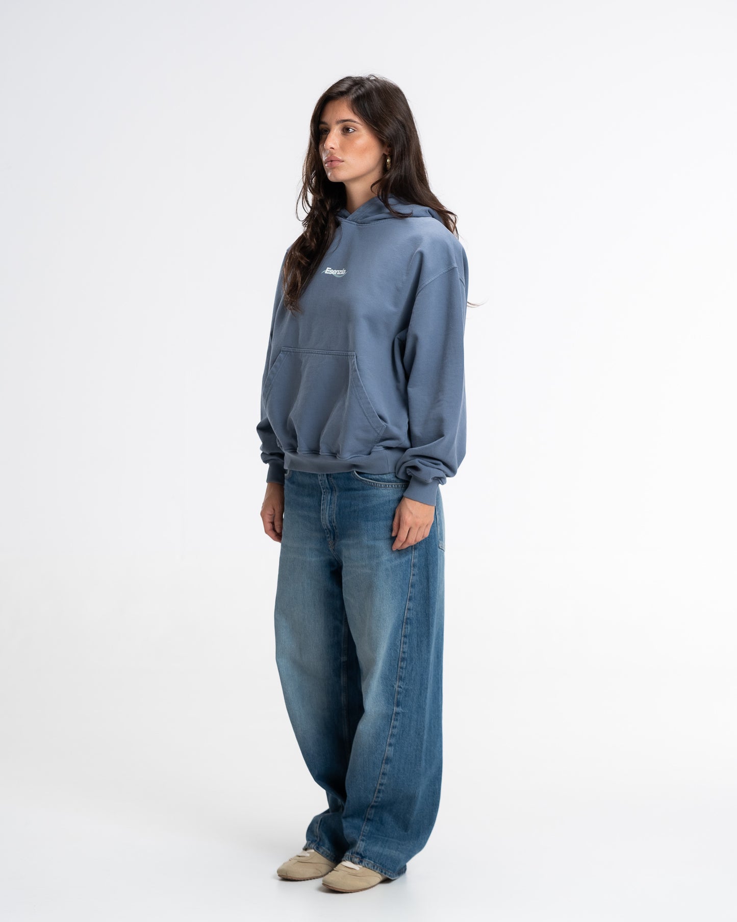 STEEL BLUE CRAFT HOODIE